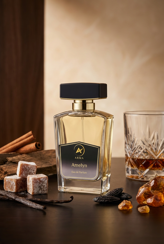 عطر یونیسکس آملین از برند آرما 70 میل اکستریت پرفیوم