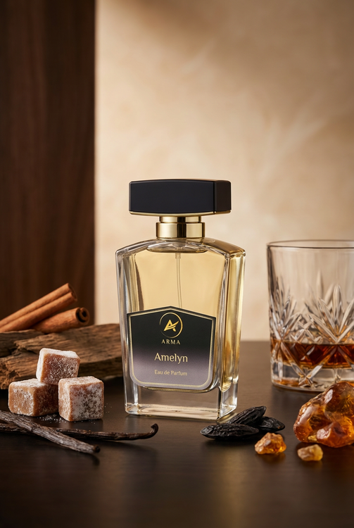 عطر یونیسکس آملین از برند آرما 70 میل اکستریت پرفیوم